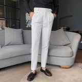 Pantalón de Vestir Slim Fit Gurkha para Hombre Leonardo Stefano Romano®