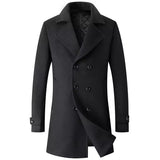 Abrigo Cruzado Corte Regular para Hombre Alessandro Stefano Romano®