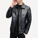 Chamarra de Cuero para Hombre Leonardo Stefano Romano®