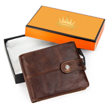 Cartera para Hombre de Cuero Genuino Stefano Romano®