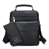 Bolsa Pequeña de Cuero Genuino para Hombre Alessandro Stefano Romano®