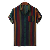 Camisa a Rayas para Hombre Trento Stefano Romano®