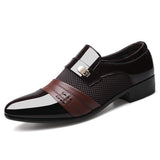 Zapato de Cuero Charolado para Hombre Alessandro Stefano Romano®