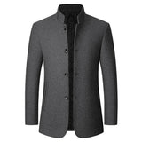 Abrigo Cuello Alto para Hombre de Diseñador Stefano Romano®