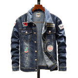 Chamarra de Mezclilla para Hombre California Stefano Romano®