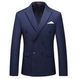 Blazer Slim Cruzado para Hombre Alessandro Stefano Romano®