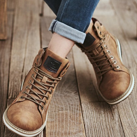 Bota de Cuero para Hombre Deca Stefano Romano®