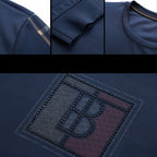 Camisa de Manga Larga Poliéster para Hombre Stefano Romano®