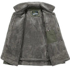 Chamarra Militar con Forro de Lana para Hombre Stefano Romano®