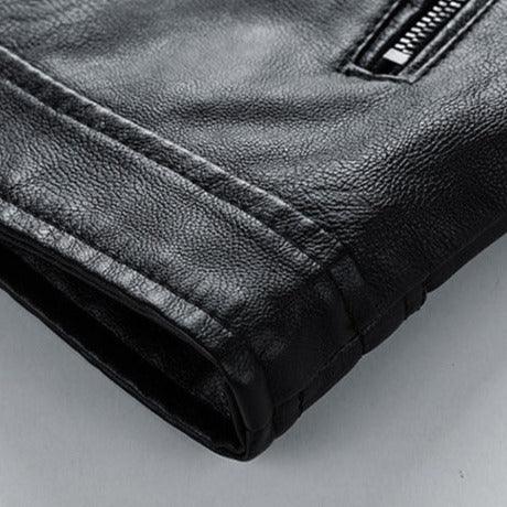 Chamarra de Cuero Original para Hombre Marco Stefano Romano®