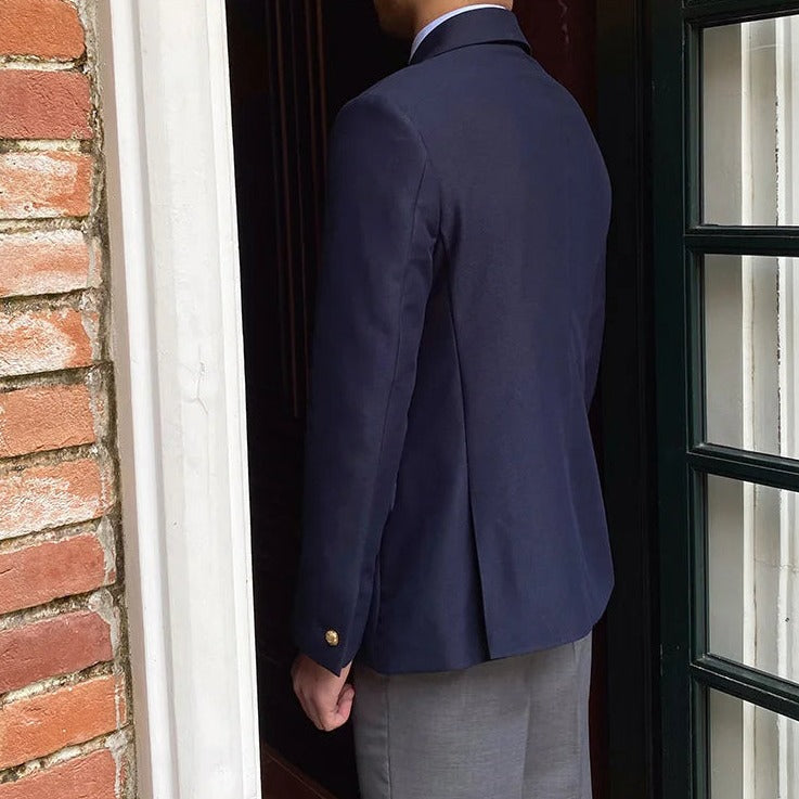 Blazer Slim Cruzado para Hombre Marco Stefano Romano®