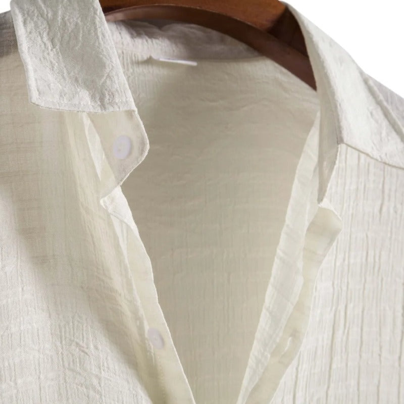 Camisa Lisa Cuello Polo para Hombre Coribe Marco Stefano Romano®