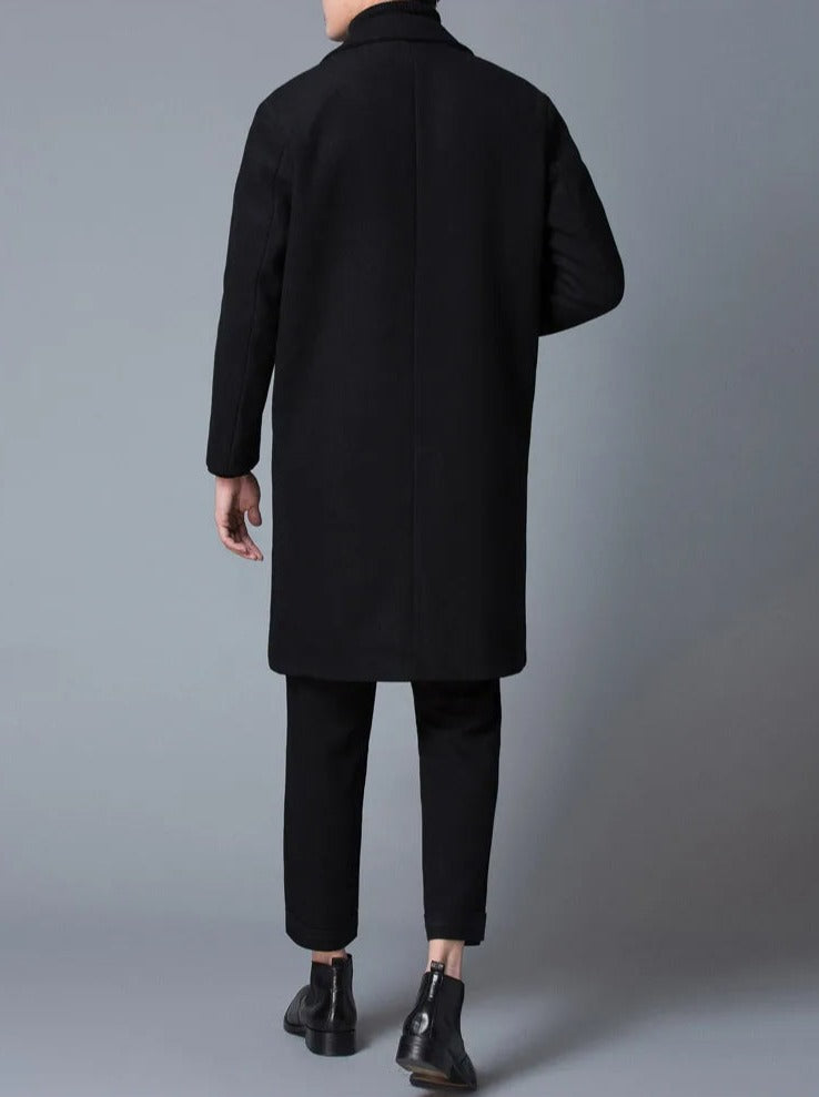 Abrigo Largo de Diseñador para Hombre Alessandro Stefano Romano®