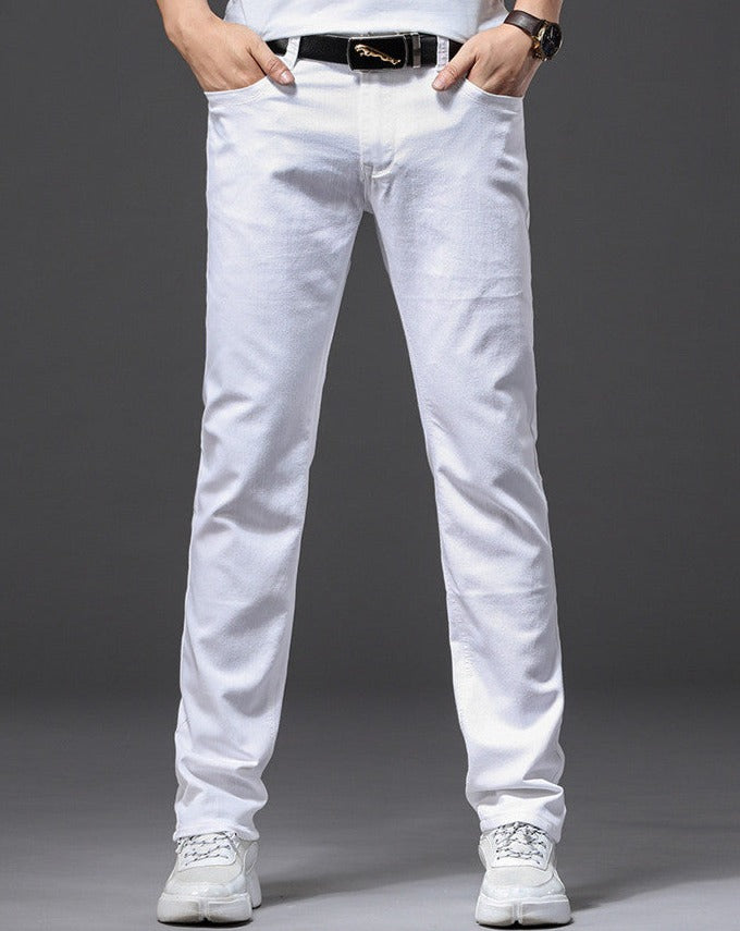 Pantalón de Mezclilla Recto para Hombre Alessandro Stefano Romano®