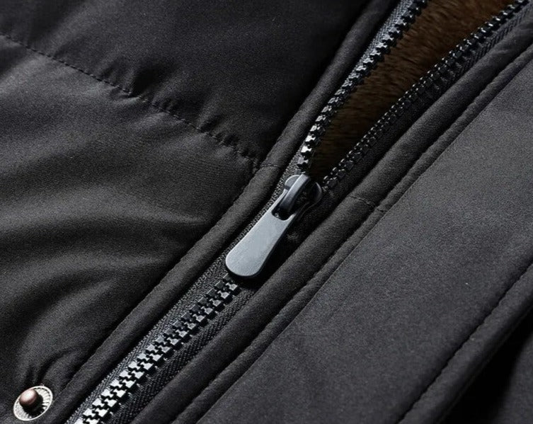 Chamarra Parka con Forro de Lana para Hombre Stefano Romano®
