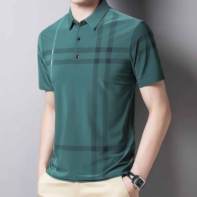 Playera Polo a Rayas para Hombre Stefano Romano®