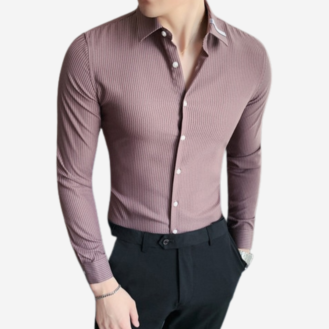 Camisa de Vestir para Hombre a Rayas Stefano Romano®