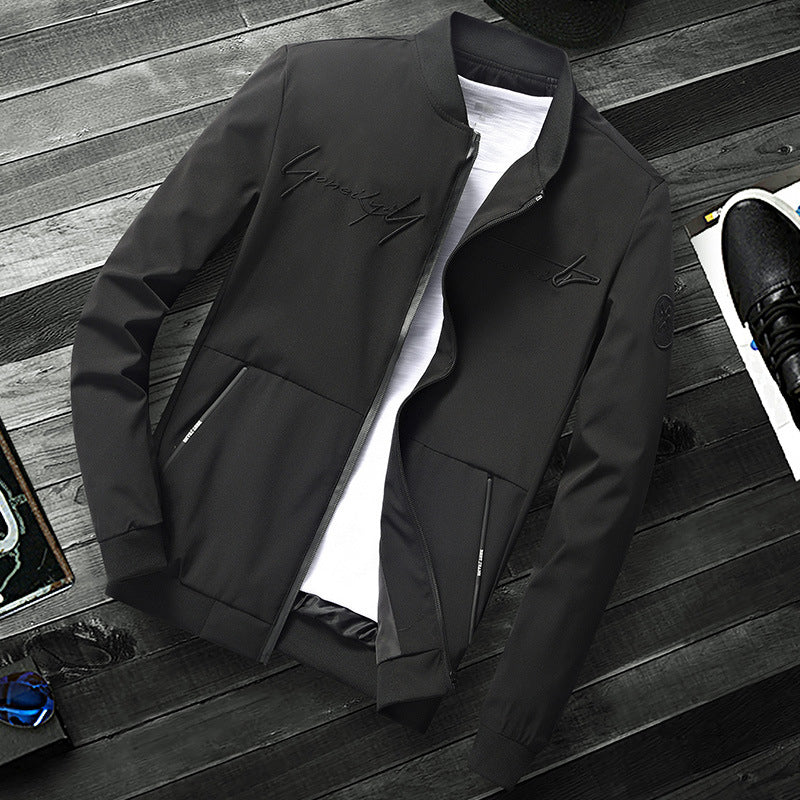Chamarra Impermeable Elegante para Hombre Stefano Romano®