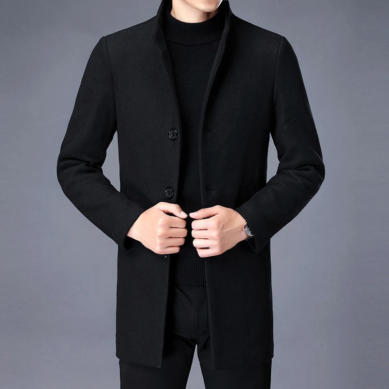Abrigo Trench Coat para Hombre Stefano Romano®