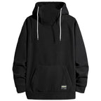Sudadera Canguro de Cuello Alto para Hombre Stefano Romano®