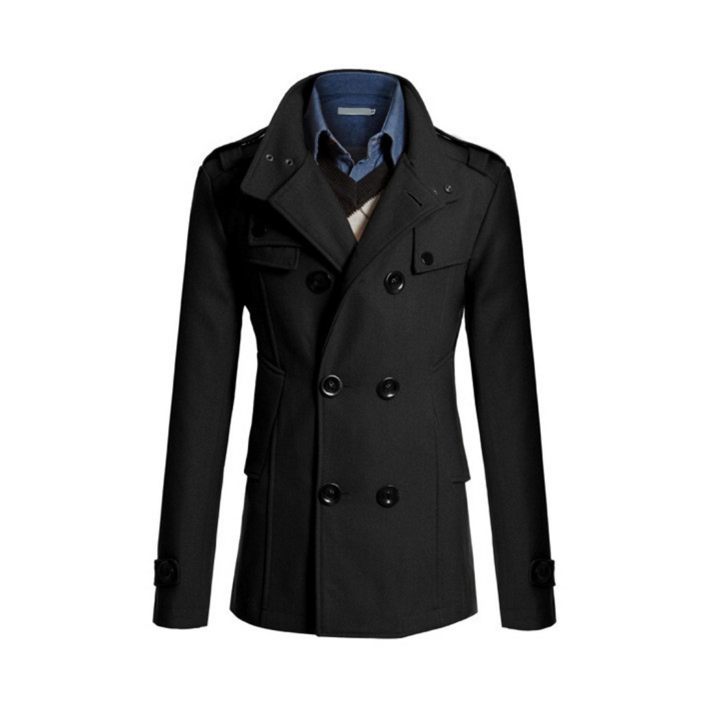 Abrigo para Hombre de Doble Botonadura Hester Stefano Romano®