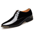 Zapato de Cuero Charolado para Hombre Luca Stefano Romano®