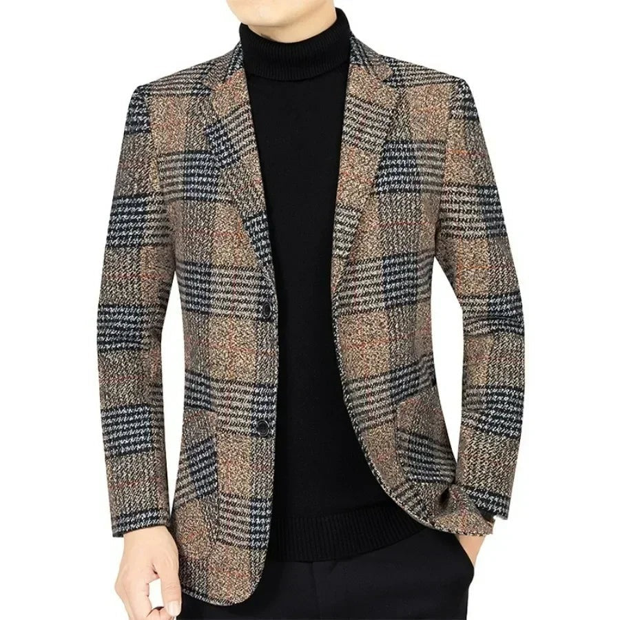 Blazer a Cuadros para Hombre Alessandro Stefano Romano®
