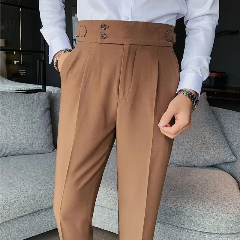 Pantalón de Vestir Slim Fit Gurkha para Hombre Dante Stefano Romano®