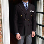 Blazer Slim Cruzado para Hombre Marco Stefano Romano®
