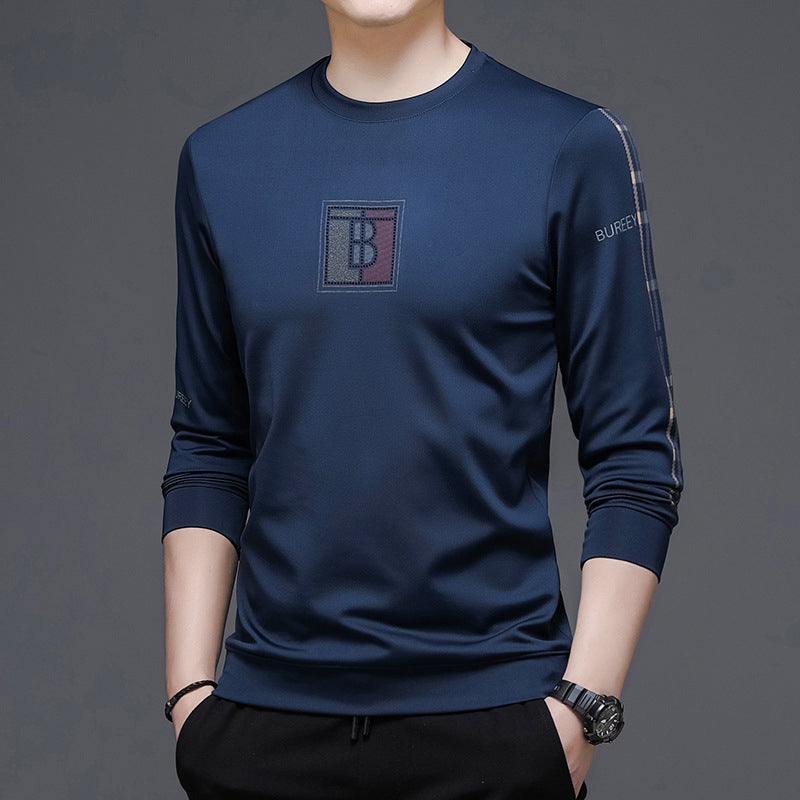 Camisa de Manga Larga Poliéster para Hombre Stefano Romano®