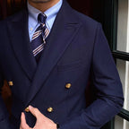 Blazer Slim Cruzado para Hombre Marco Stefano Romano®