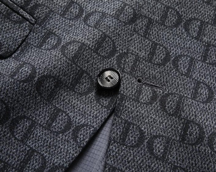 Blazer Plus Size Diseñador Poliéster para Hombre Enzo Stefano Romano®