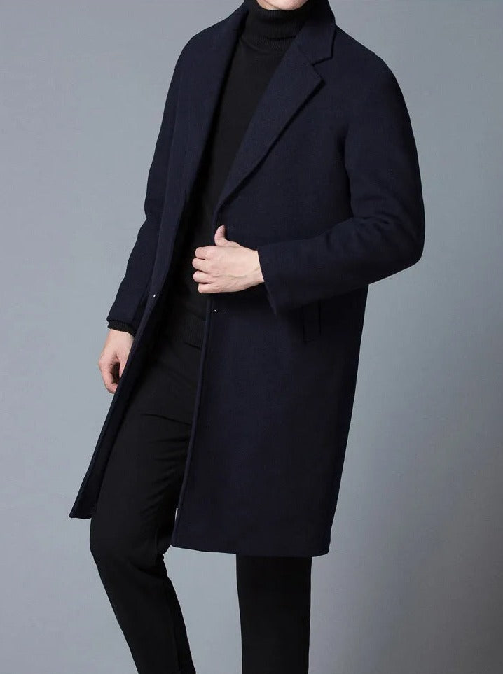 Abrigo Largo de Diseñador para Hombre Alessandro Stefano Romano®