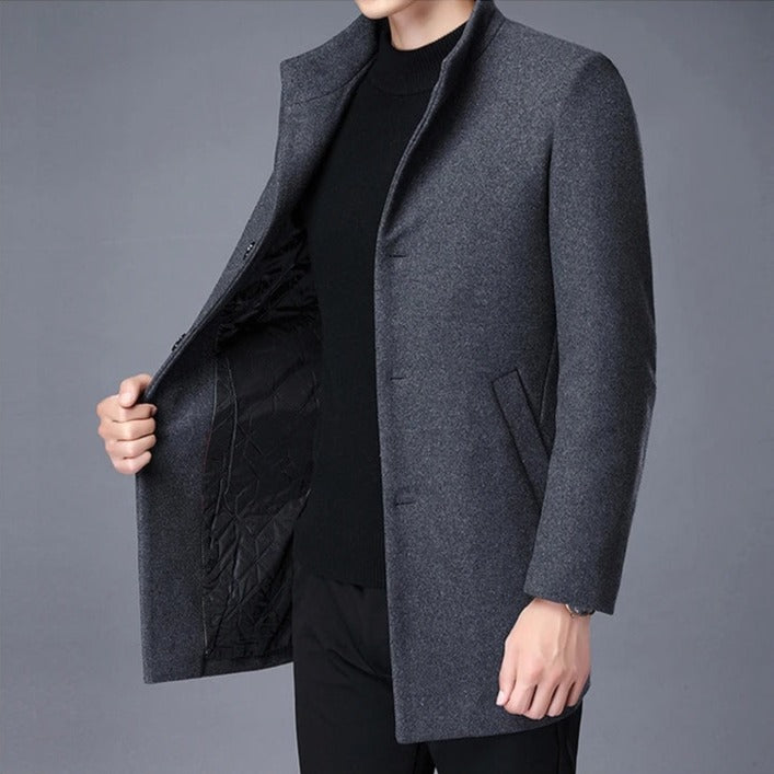 Abrigo Trench Coat para Hombre Stefano Romano®