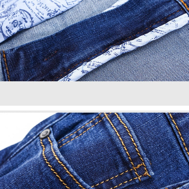 Pantalón de Mezclilla Recto para Hombre Luca Stefano Romano®