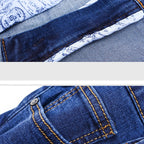 Pantalón de Mezclilla Recto para Hombre Luca Stefano Romano®
