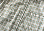 Camisa a Cuadros de Manga Larga para Hombre Stefano Romano®