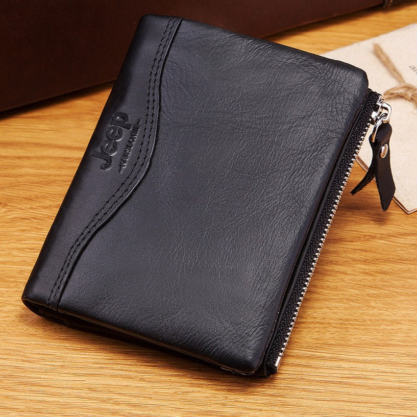 Cartera de Cuero Genuino para Hombre Alessandro Stefano Romano®