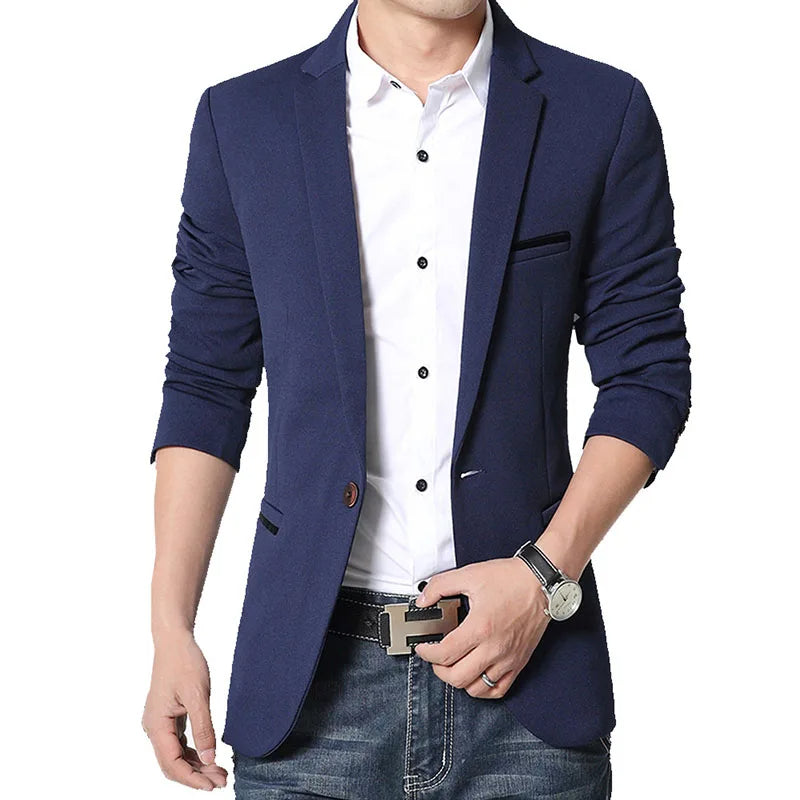 Blazer Slim Fit para Hombre Stefano Romano®