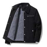 Chamarra Casual Cuello Polo Corte Regular para Hombre Alessandro Stefano Romano®