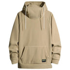 Sudadera Canguro de Cuello Alto para Hombre Stefano Romano®