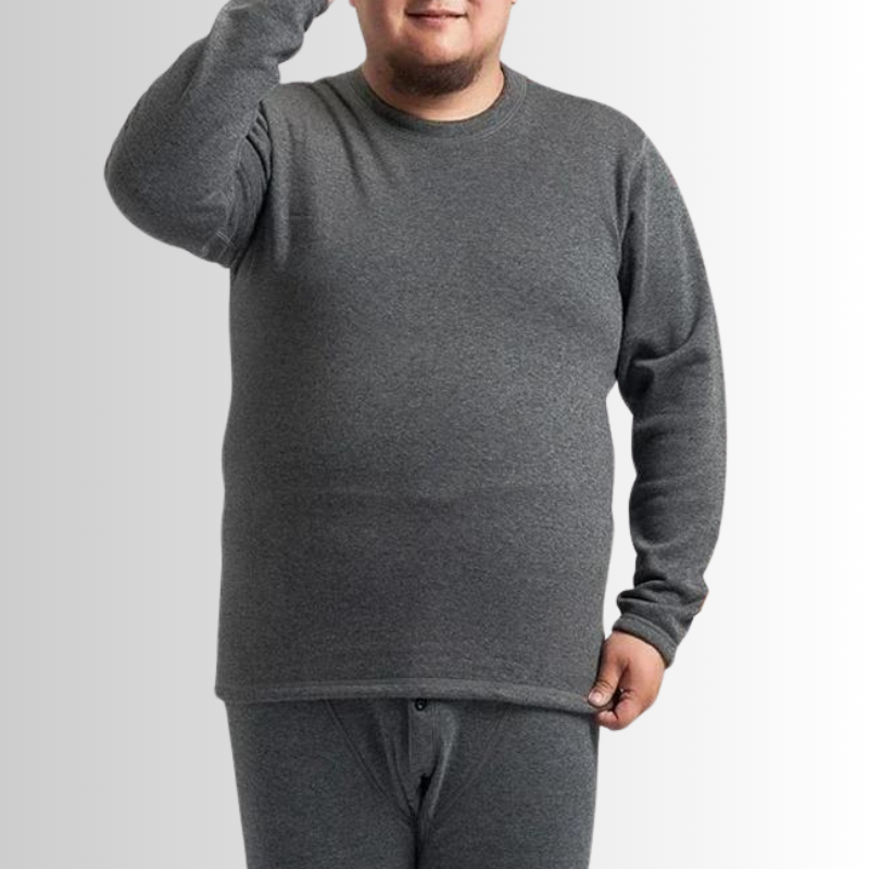 Conjunto de Sudadera Térmico Plus Size para Hombre Stefano Romano®