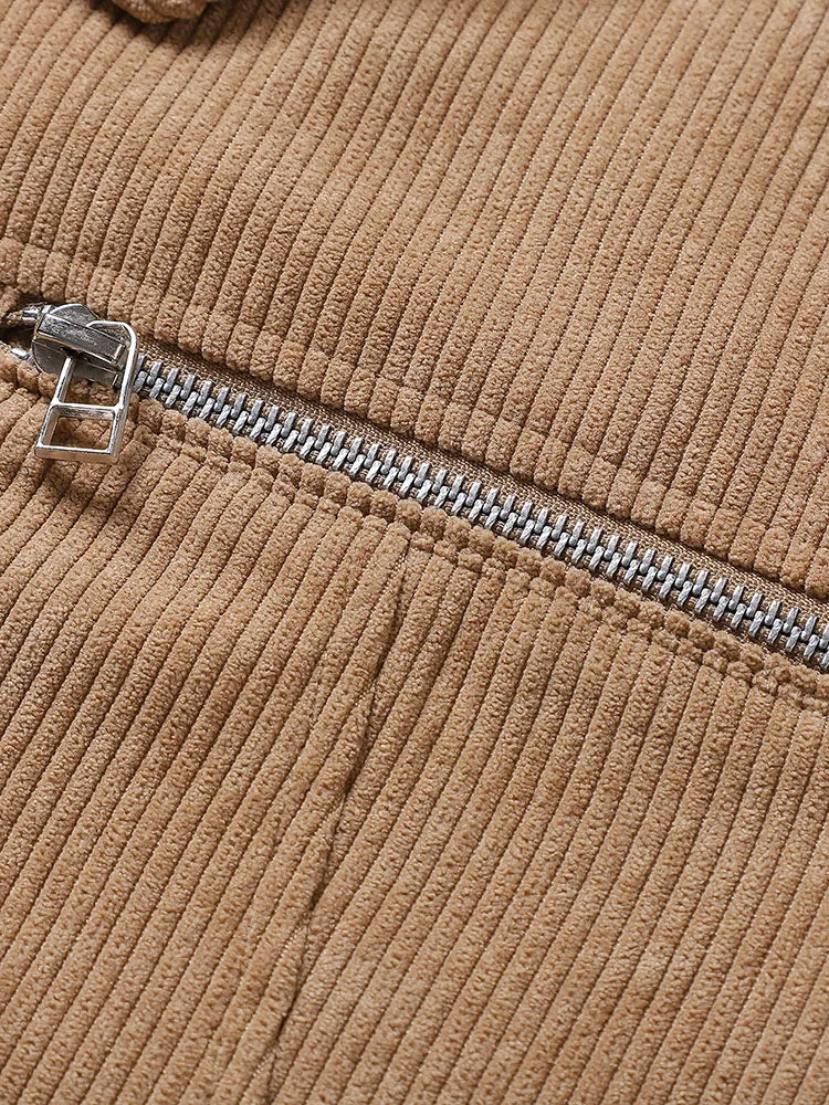 Chamarra Casual Cuello Polo Corte Regular para Hombre Alessandro Stefano Romano®