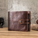 Cartera para Hombre de Cuero Genuino Stefano Romano®