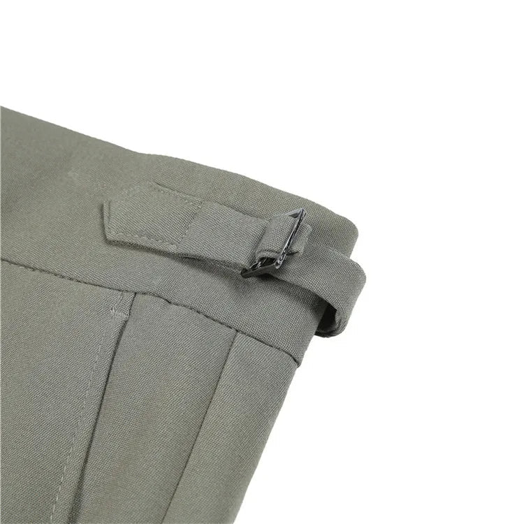 Pantalón de Sastre Algodón para Hombre Stefano Romano®