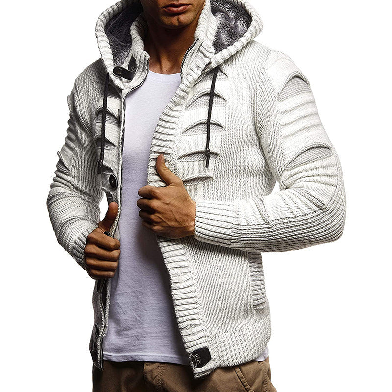 Sudadera con Capucha de Tricot para Hombre Stefano Romano®