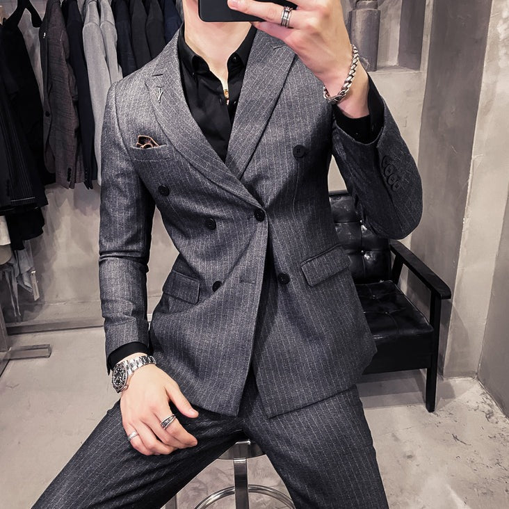 Blazer Sport Fino Moderno para Hombre de Doble Botonadura Stefano Romano®