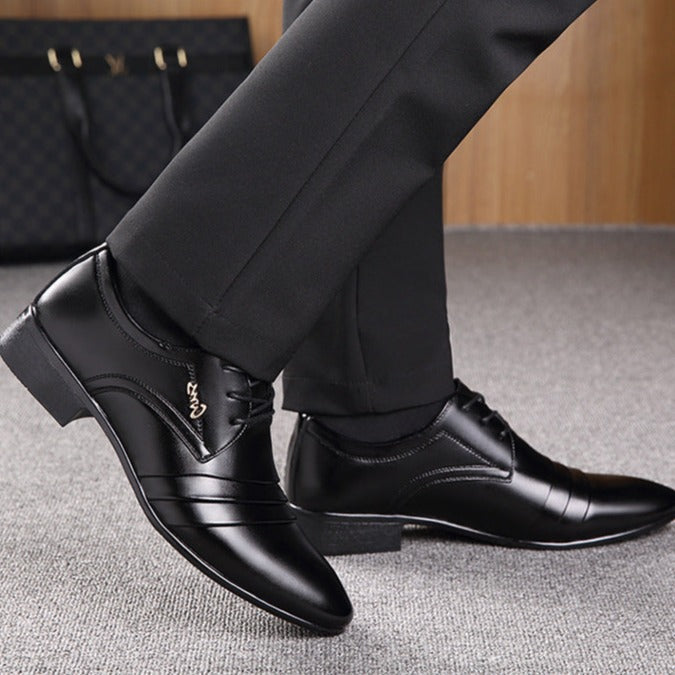 Zapato de Vestir Negro para Hombre Greta Stefano Romano®