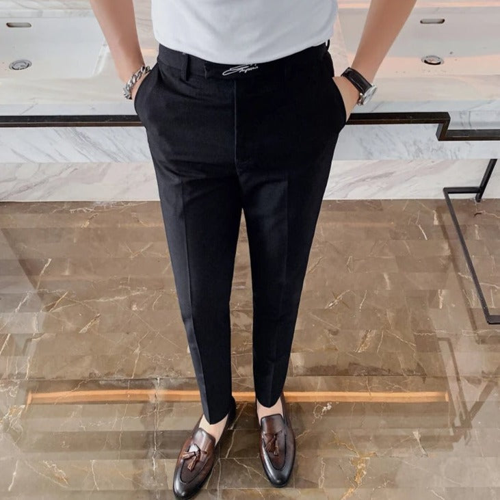 Pantalón de Vestir Slim Fit Gurkha para Hombre Luca Stefano Romano®