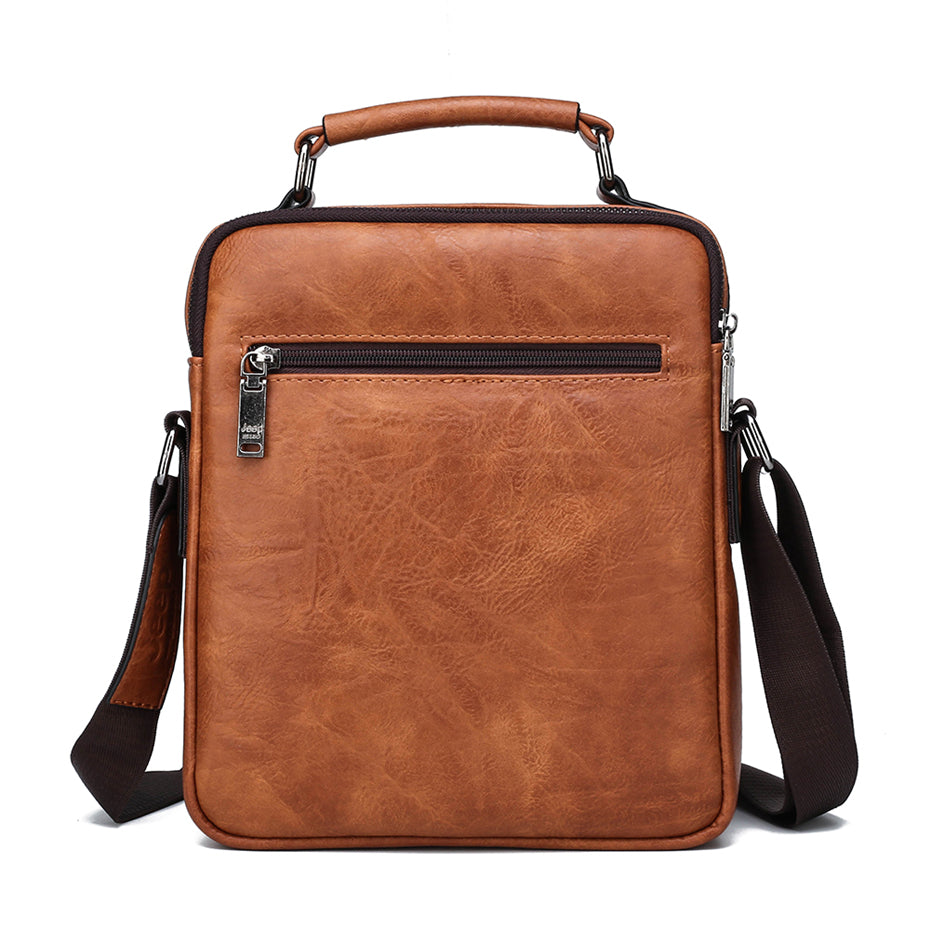 Bolsa Pequeña de Cuero Genuino para Hombre Alessandro Stefano Romano®